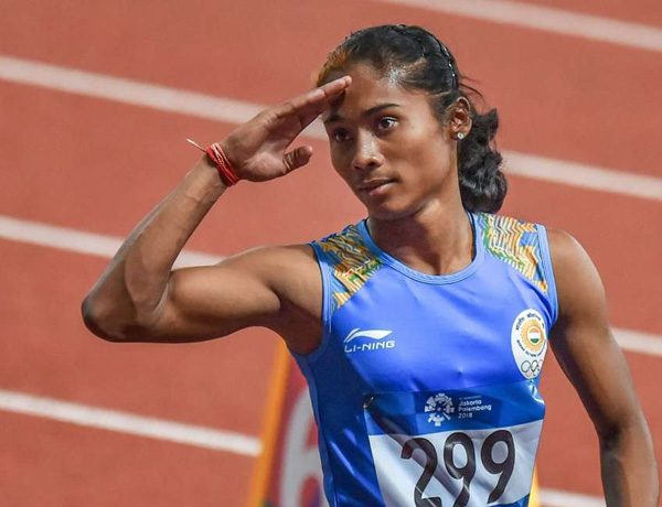 Asian Games: Hima Das to run for Gold at 5:30 pm today
