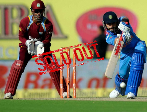 Tickets for Barsapara India vs WI ODI sold out