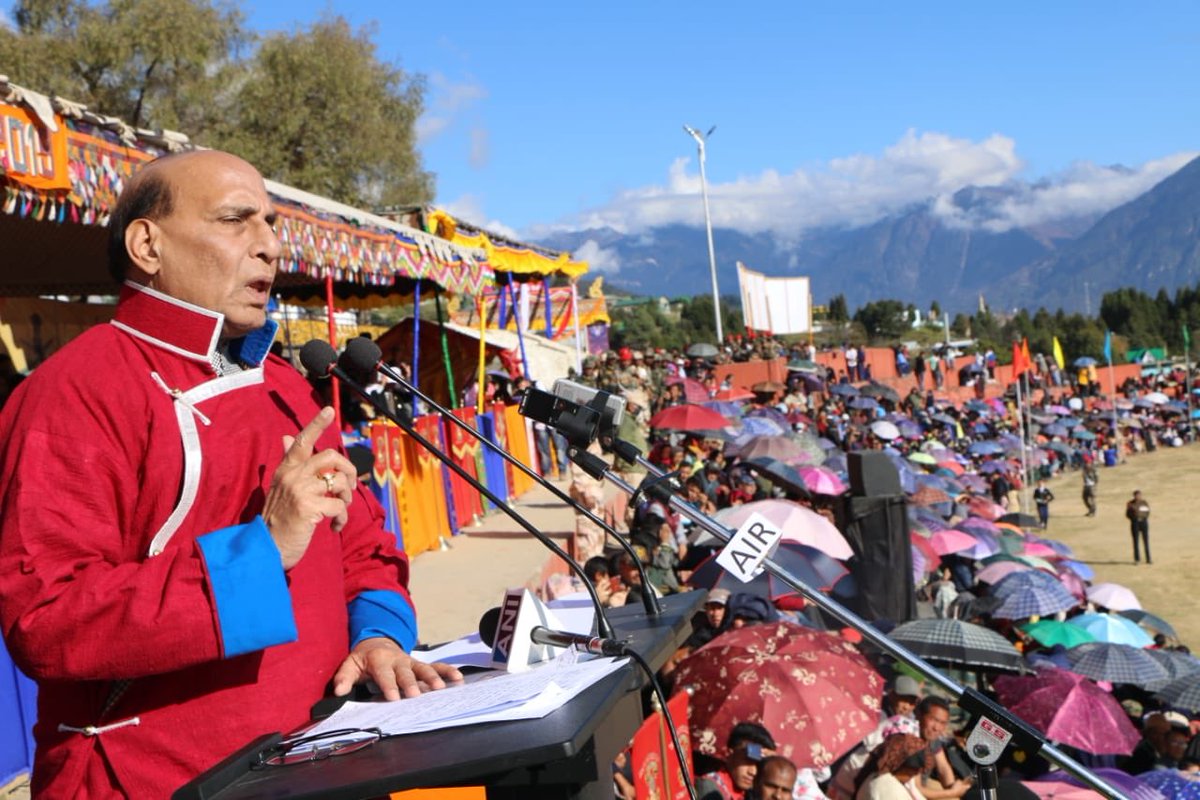 People living on India-China border are strategic assets: Rajnath Singh ...