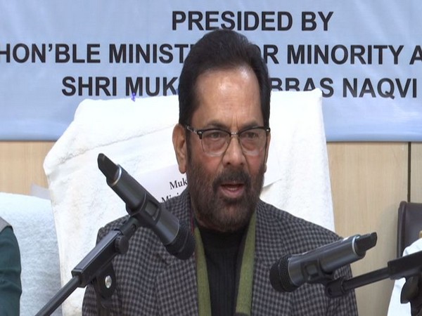 India is heaven, Pakistan a hell for minorities: Mukhtar Abbas Naqvi