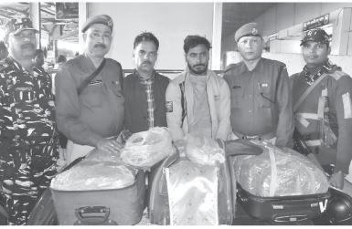 Guwahati: Two arrested with ganja worth Rs. 2 lakh