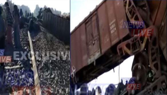 Goods train derails in Naharkatia, trains services to eastern Assam hit