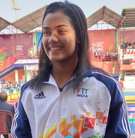 Assam's Shivangi Sarma wins third gold
