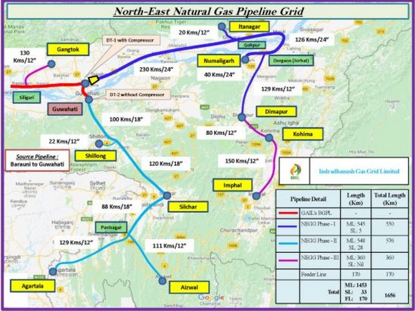 Cabinet approves capital grant for North East Natural Gas Pipeline Grid