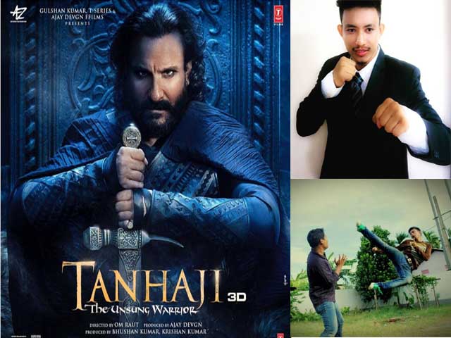 Assam actor plays action-double of Saif Ali Khan in 'Tanhaji' 