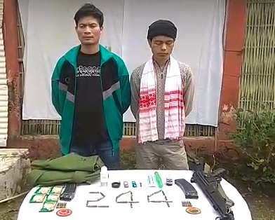 Two ULFA(I) cadres surrender with arms at Sapekhati