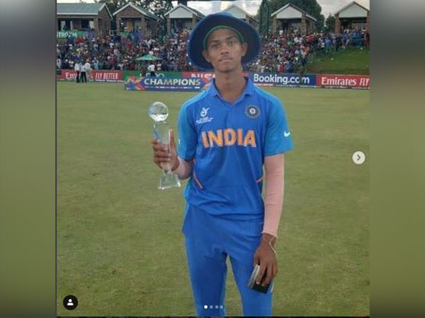 Humbled to receive 'Player of the Tournament' award at U19 World Cup: Yashasvi Jaiswal