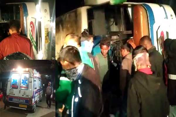Teok: 20 passengers injured in bus accident