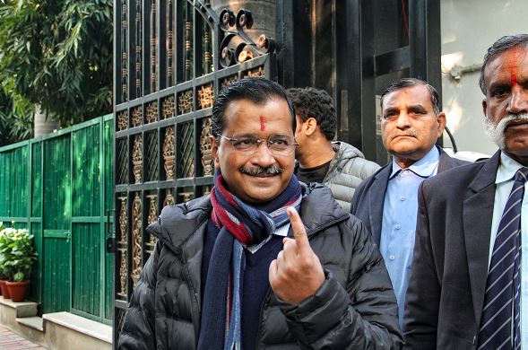 Exit polls predict two-thirds majority for AAP in Delhi assembly