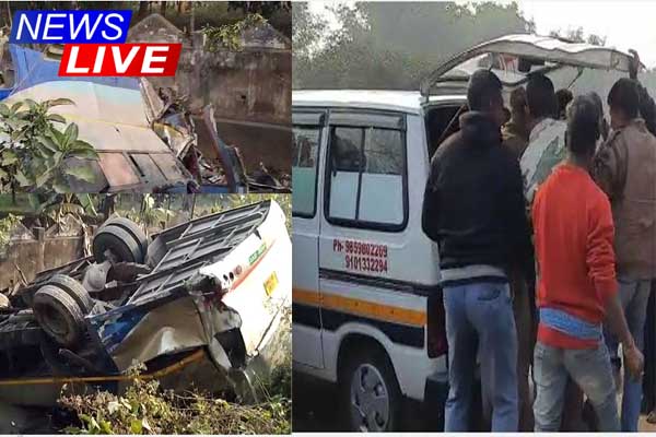 Assam: 5 dead, several injured after Guwahati-bound bus falls in ditch