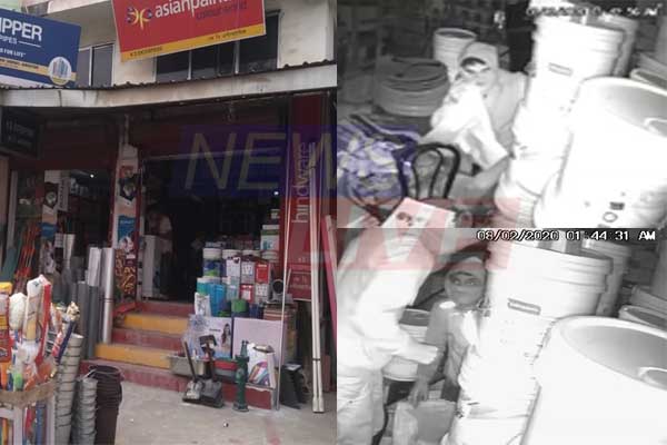 Thieves loot items worth Rs. 12 lakh from hardware shop in Guwahati