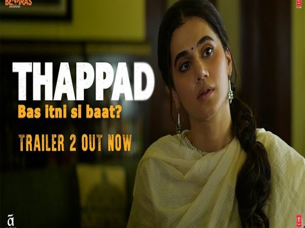 Taapsee Pannu shares 'Thappad' trailer 2