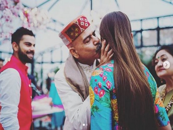 Father s Day Anushka Sharma  shares heartwarming wedding 