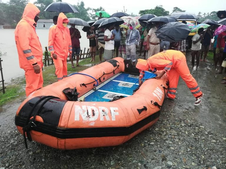 NDRF Carries Out Rescue Operation In Assam's Flood-affected Areas ...