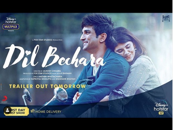 New poster of Sushant Singh Rajput s last film Dil Bechara