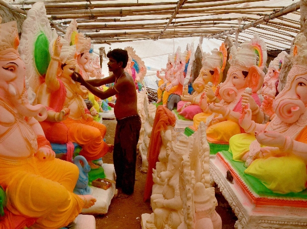 Assam: Idol makers hopeful of getting business in upcoming festival season