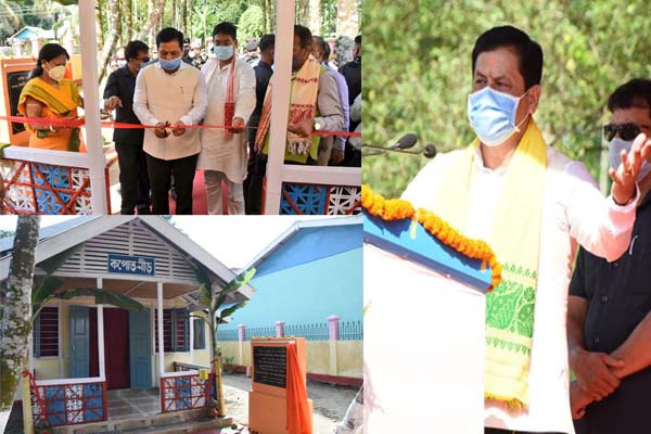 CM Sonowal inaugurates Sarat Chandra Singha park at Chapar