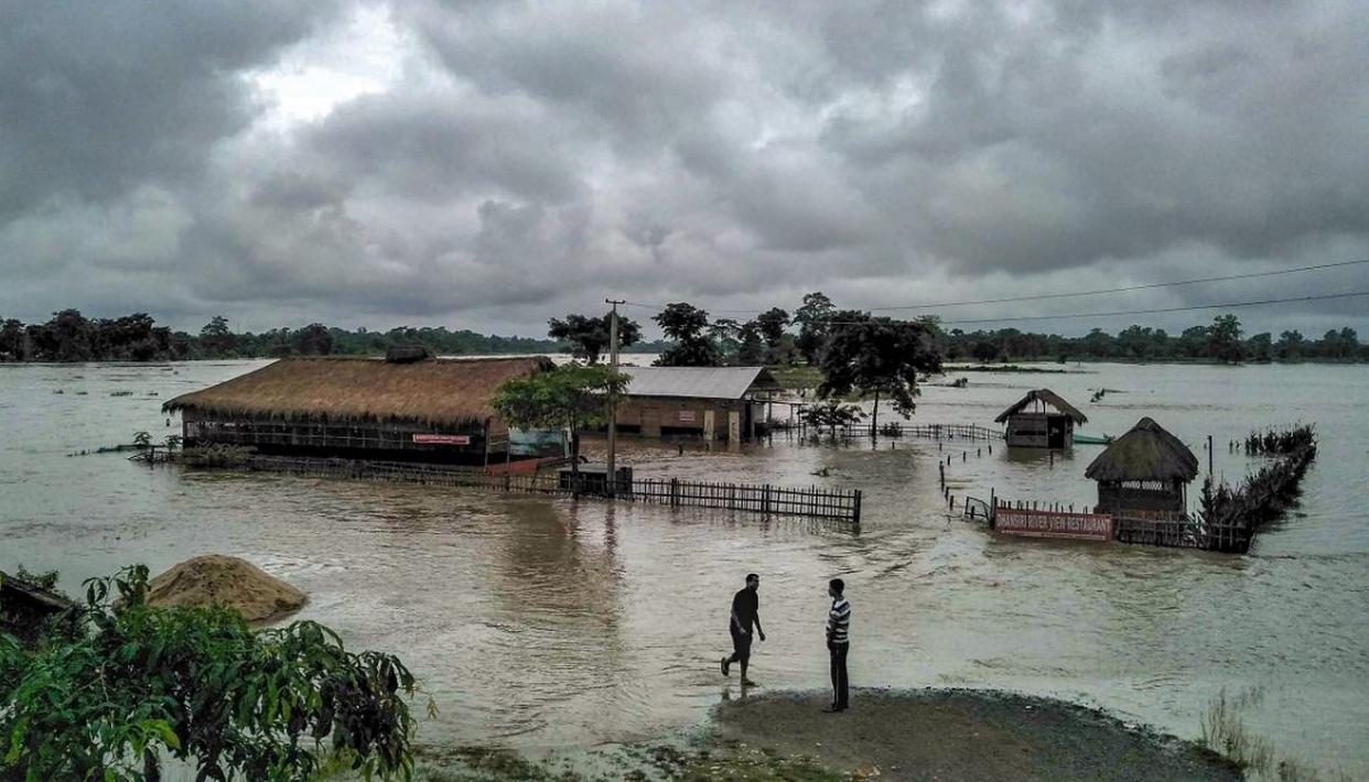 Central team visits flood-hit areas of Arunachal Pradesh - News Live