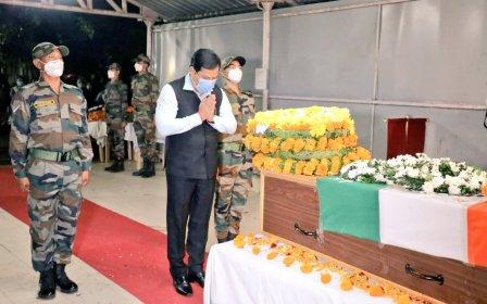 Assam govt announces Rs 20 lakh ex gratia to kin of martyred jawan Haradhan Ray