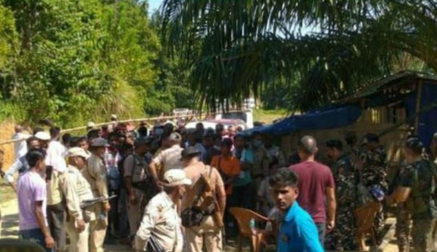 Tension along Assam-Mizoram border as bomb blast destroys school » News  Live TV » Assam
