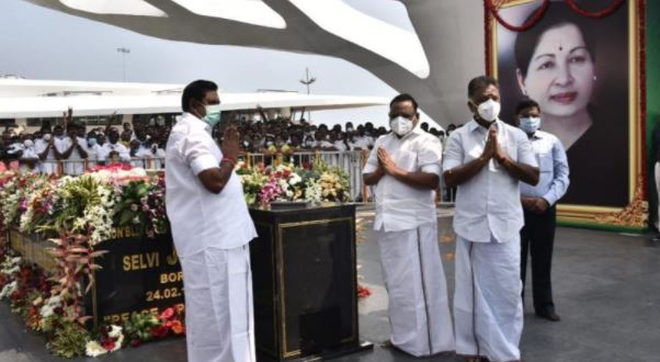Jayalalithaa Memorial Inaugurated In Tn By Cm News Live