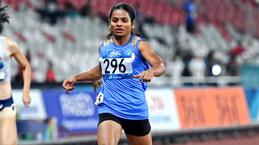 Sprinter Dutee Chand Qualifies For Tokyo Olympics News Live Tv Sports