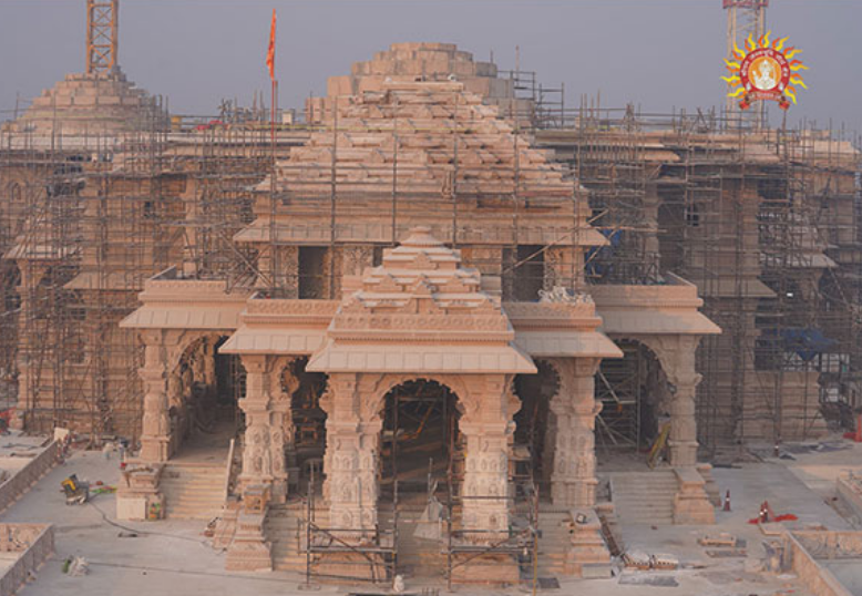 Pics: Ram Mandir In Ayodhya Gets Final Touches Ahead Of Grand Ceremony ...
