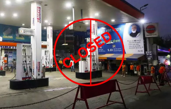 Petrol pumps to remain closed across Northeast from March 30 to April 1