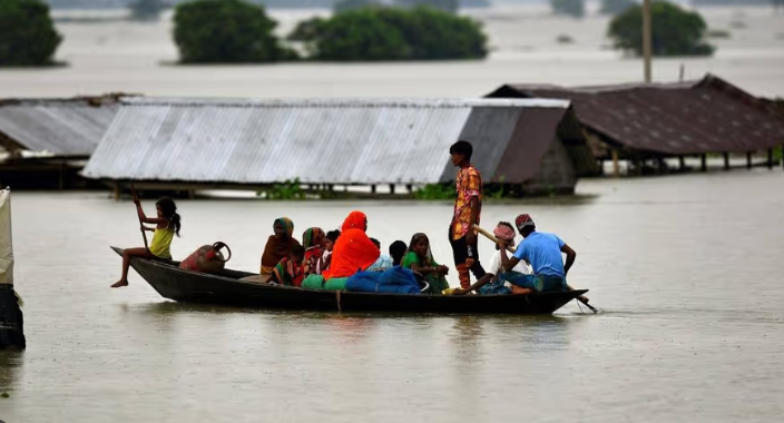 Flood Situation Deteriorates In Assam Over 6 Lakh People Affected News Live 4729