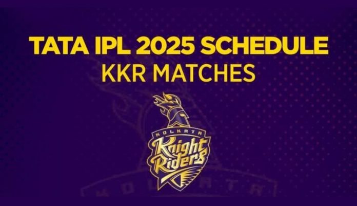 KKR IPL 2025 Schedule: Match List, Dates, Timings & Venues