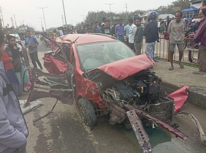 Jorhat road mishap: Car came at breakneck speed