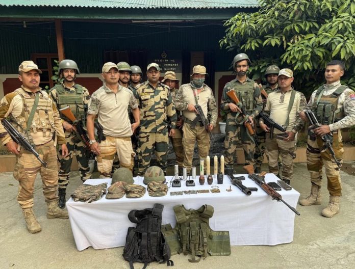 Security forces arrest 5 militants in Manipur