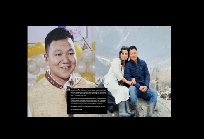 Indian Air Force officer Corporal Tage Hailyang killed in Pahalgam terror attack
