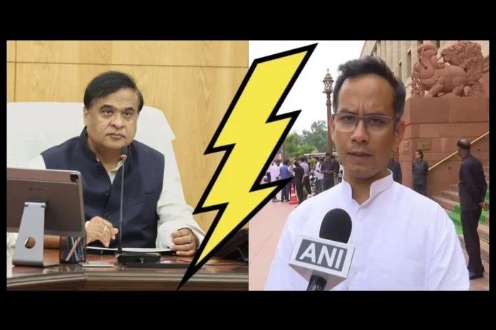 Assam CM Dr Himanta Biswa Sarma said today (May 18) that Congress MP Gaurab Gogoi went to Pakisan on ISI's invitation.