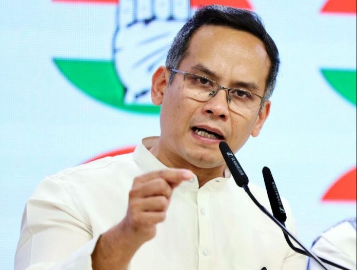 Gaurav Gogoi's name was recommended by the Congress party for inclusion into the diplomatic delegations to expose Pakistan globally.
