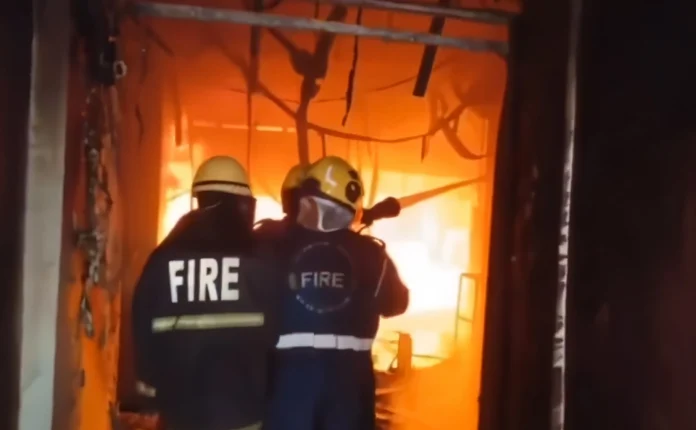 Eight among the 17 people killed in the fire near Charminar in Hyderabad were children.