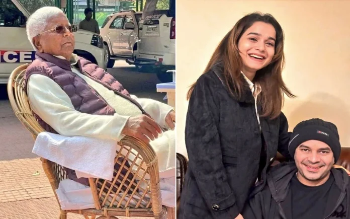 Lalu Yadav expelled his eldest son Tej Pratap from RJD and family after latter's pic with 'partner' went viral.
