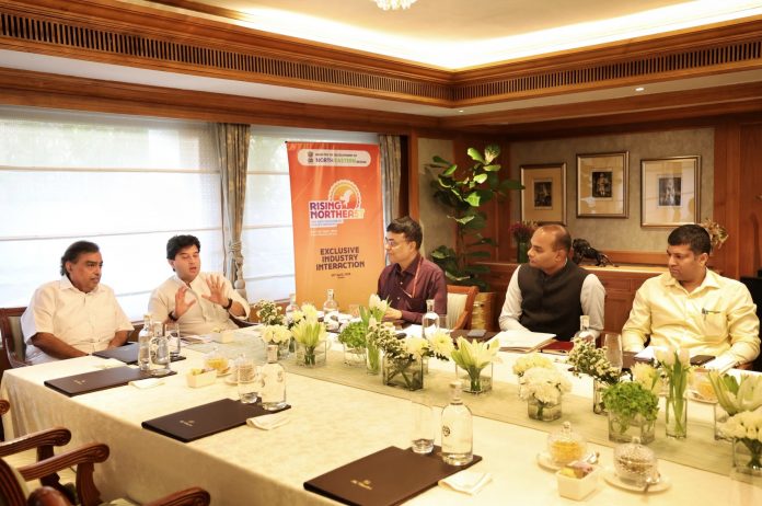 Ahead of Rising Northeast Investment Summit 2025, DoNER Minister Jyotiraditya Scindia meets industry captains in Mumbai