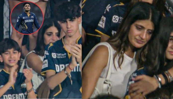 Watch Ashish Nehra’s Son, Gill’s Sister Cries Inconsolably After Gujarat Titans IPL 2025 Exit