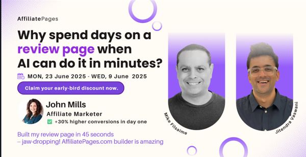 AffiliatePages Review: Is the best WordPress AI Page Builder?