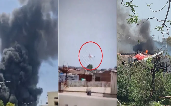 Air India plane with 242 passengers and cabin crew crashes in Ahmedabad