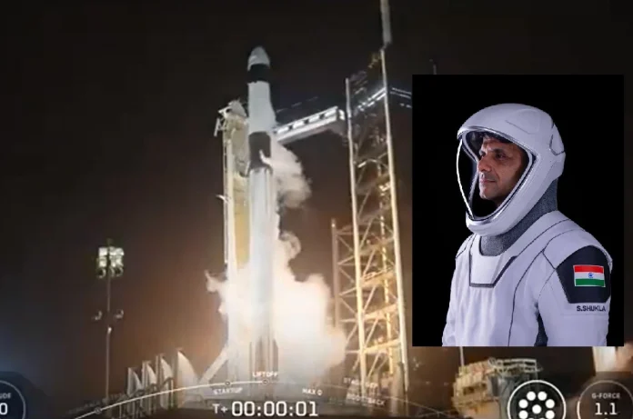 Axiom Mission 4 lifts off carrying Indian astronaut Shubhanshu Shukla to ISS