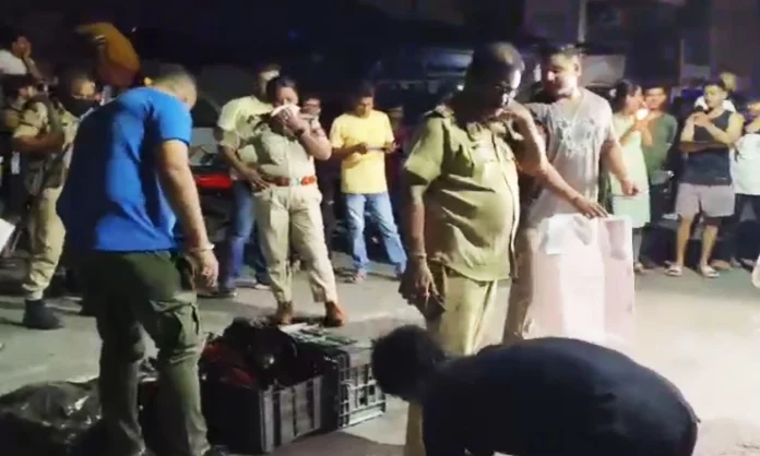 Beef dumped in Guwahati near Cotton University hostels has sparked alarm among university boarders and the local people