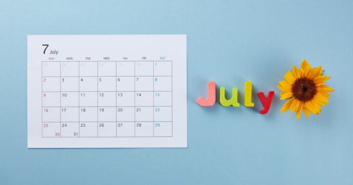 Important Days in July