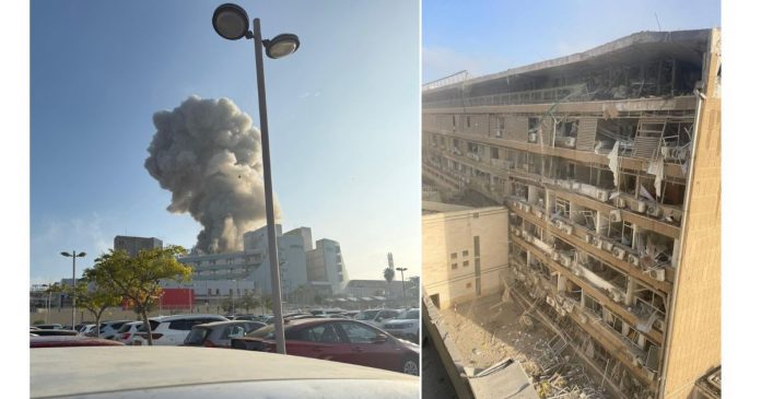 Israel-Iran War Iran Missile Hits Israel’s Soroka Hospital in Direct Strike, Tensions Soar Amid Ongoing Conflict