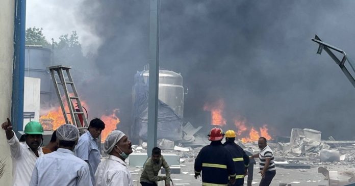Massive Reactor Blast at Telangana Chemical Factory Kills 10 Workers and Many Injured in Pashamylaram