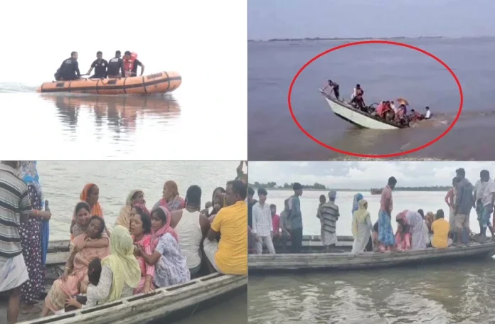 Nalbari Boat Capsize ~ The bodies of 3 persons --- two among them students --- have been recovered while three more are reportedly missing