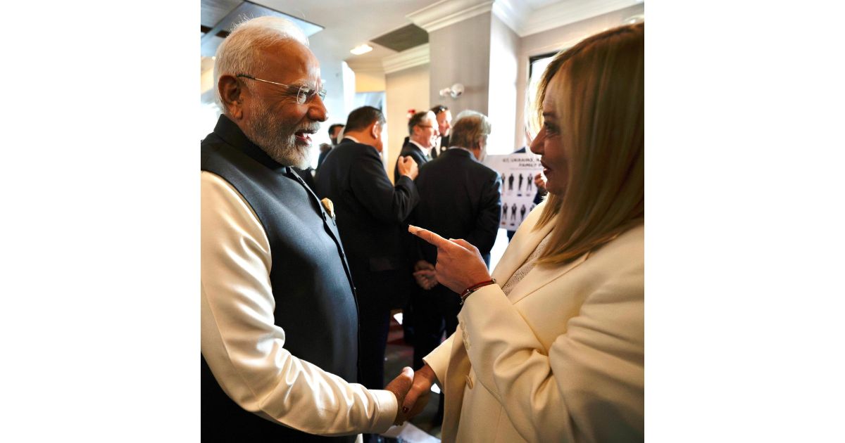 PM Modi Meets Italy’s Giorgia Meloni at G7 Summit, Her “You Are the Best” Remarks Goes Viral
