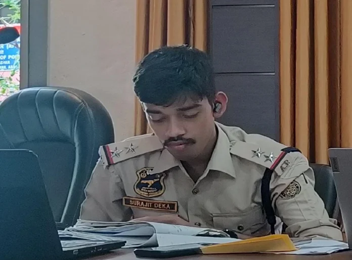 Surajit Deka, the In-Charge (IC) of Bihara Outpost, die due to suspected choking after consuming gutkha